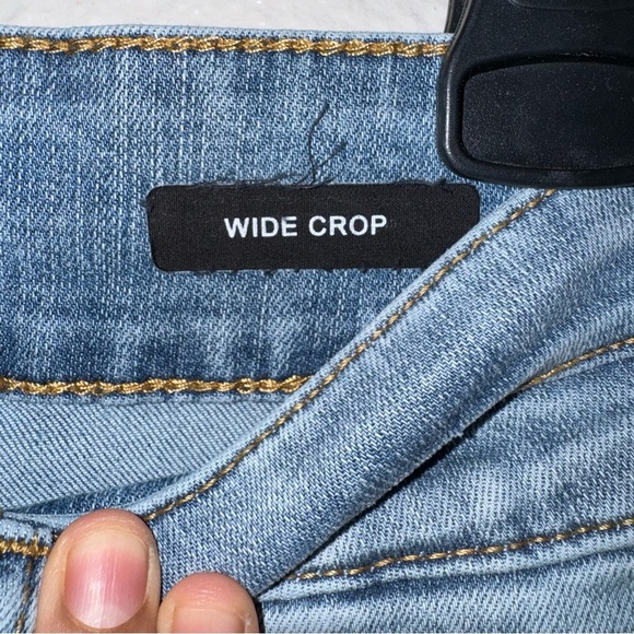 Judy Blue wide leg crop size 5/27 - Picture 7 of 8
